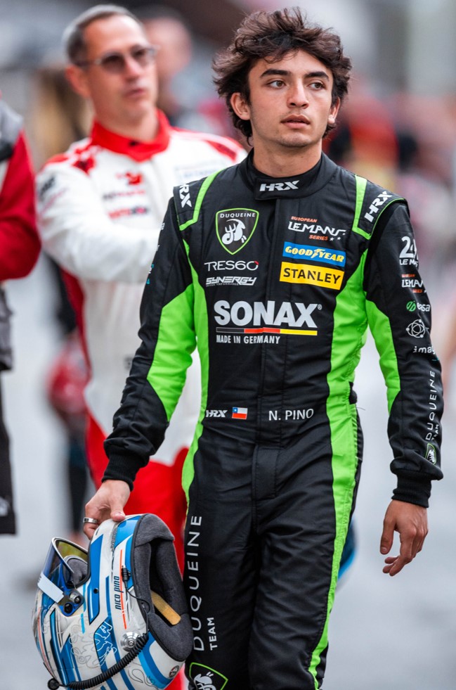 Nicolás Pino; 3° Lugar en 24 Horas de Le Mans.